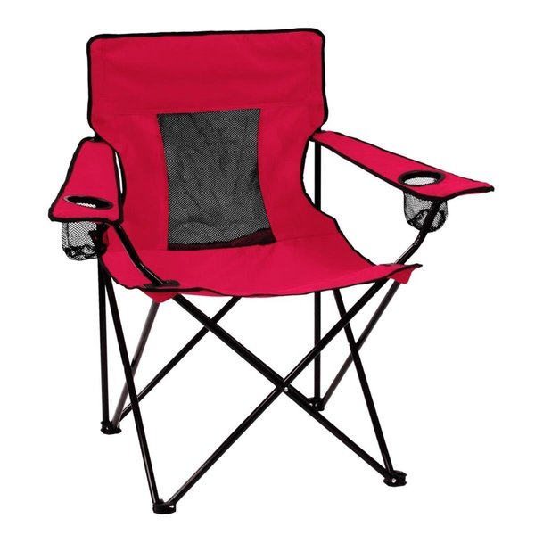 Logo Chair 18 x 23 in. Plain Red Elite Chair 001-12E-RED